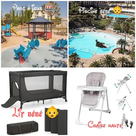 Apartamento Village pierre et vacances Mer&piscine chauffée de Pâques à la Toussaint *