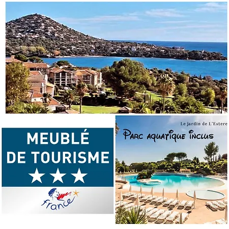 Village Cap Estérel Pierre Et Plages -5 Piscines Dont Chauffée Du 04 Avril Au 02 Novembre Apartamento