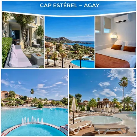 Village Cap Esterel Pierre Et En Rez De Jardin Vue -plages -5 Piscines Dont Chauffee Du 04 Avril Au 02 Novembre * Сен-Рафаэль