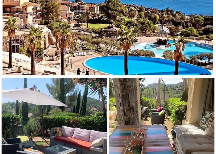 Village Cap Estérel Pierre Et Plages -5 Piscines Dont Chauffée Du 04 Avril Au 02 Novembre Apartamento