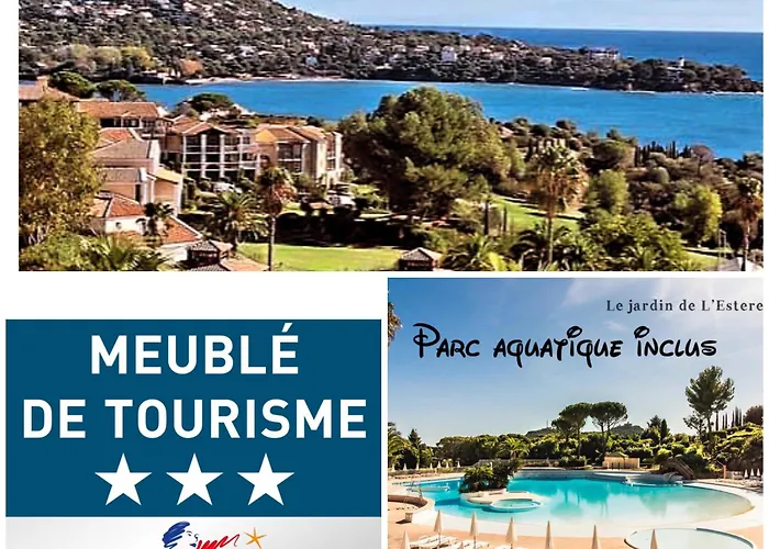 Village Cap Estérel Pierre Et Plages -5 Piscines Dont Chauffée Du 04 Avril Au 02 Novembre Apartamento