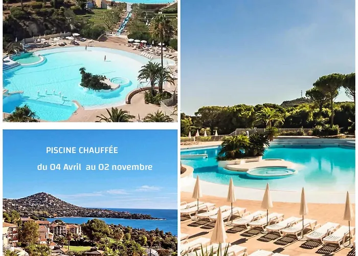 Village Cap Esterel Pierre Et En Rez De Jardin Vue -plages -5 Piscines Dont Chauffee Du 04 Avril Au 02 Novembre Апартаменты