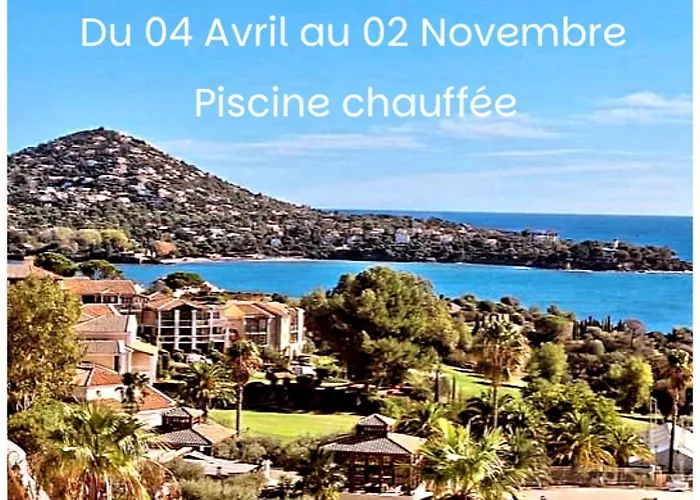 Village Cap Estérel Pierre Et Plages -5 Piscines Dont Chauffée Du 04 Avril Au 02 Novembre Apartamento